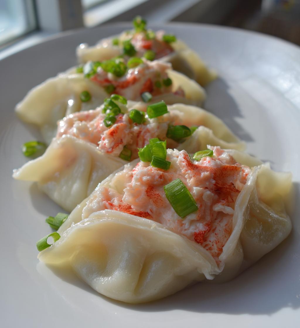 lobster dumplings