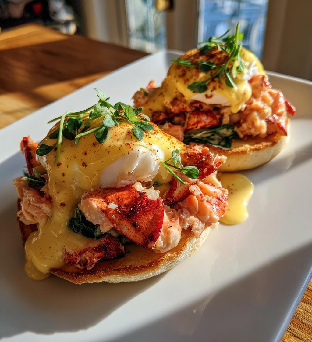 lobster eggs benedict recipe