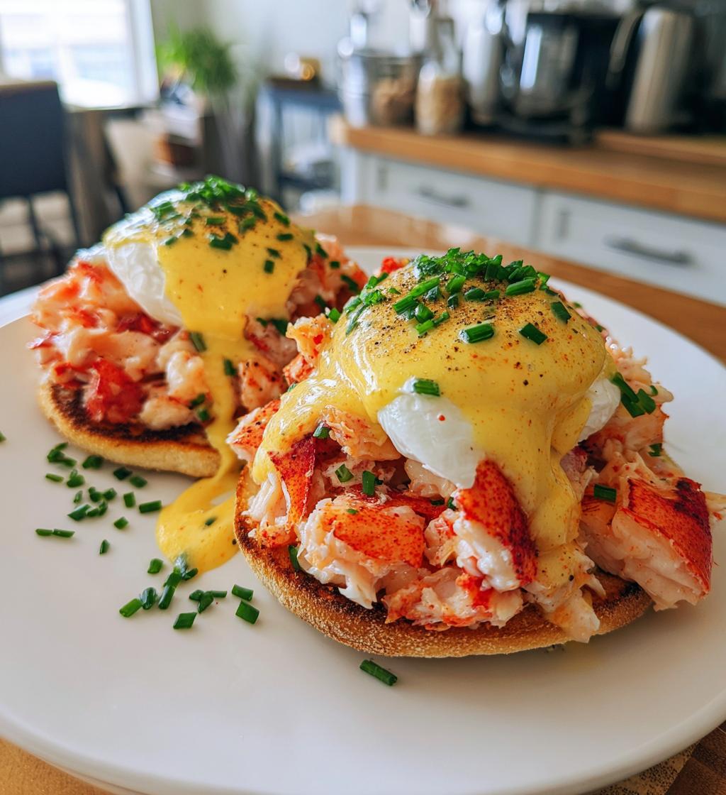 lobster eggs benedict