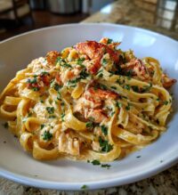 lobster fettucine recipe
