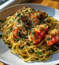 lobster garlic noodles