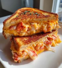 lobster grilled cheese sandwich