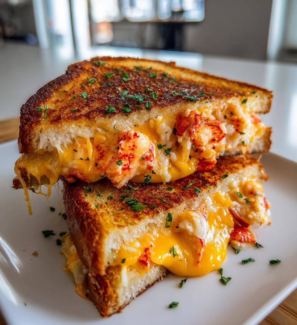 lobster grilled cheese