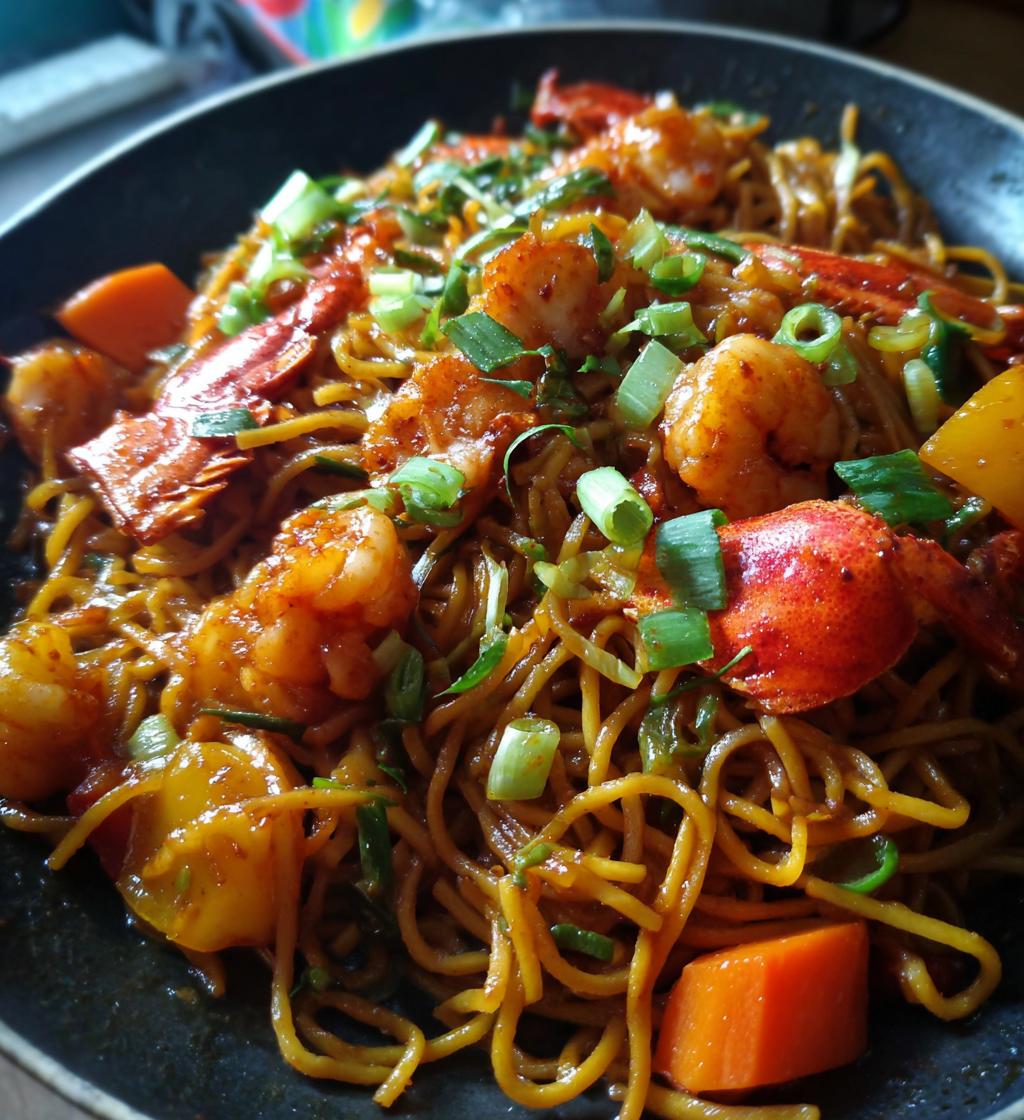 lobster noodles chinese