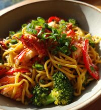 lobster noodles recipe