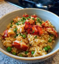 lobster paella
