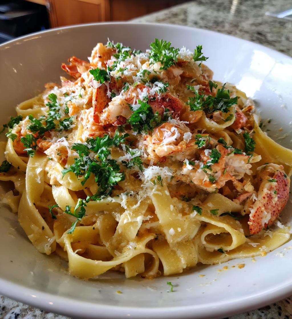 lobster pasta recipe cream sauces