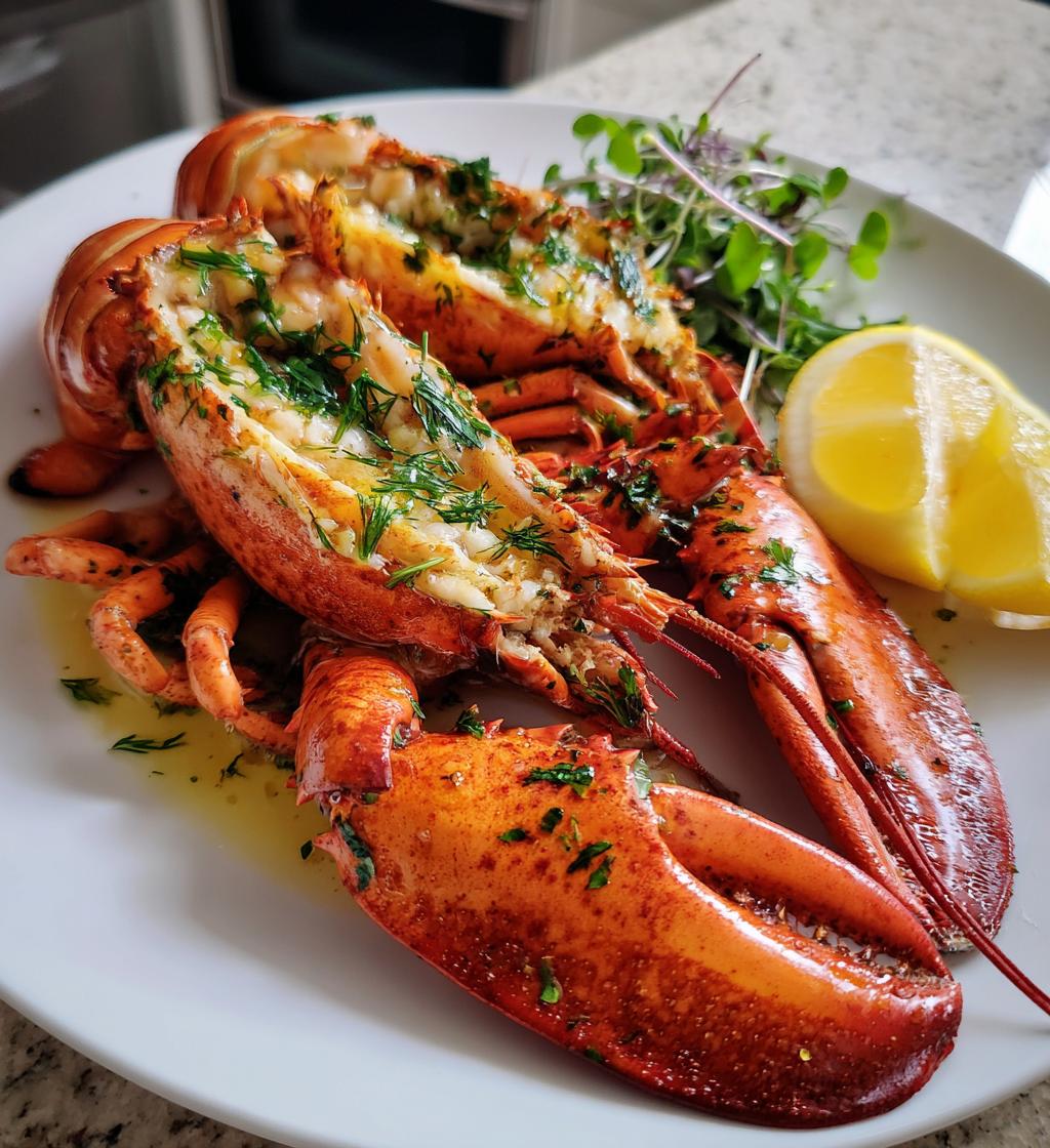 lobster plating presentation