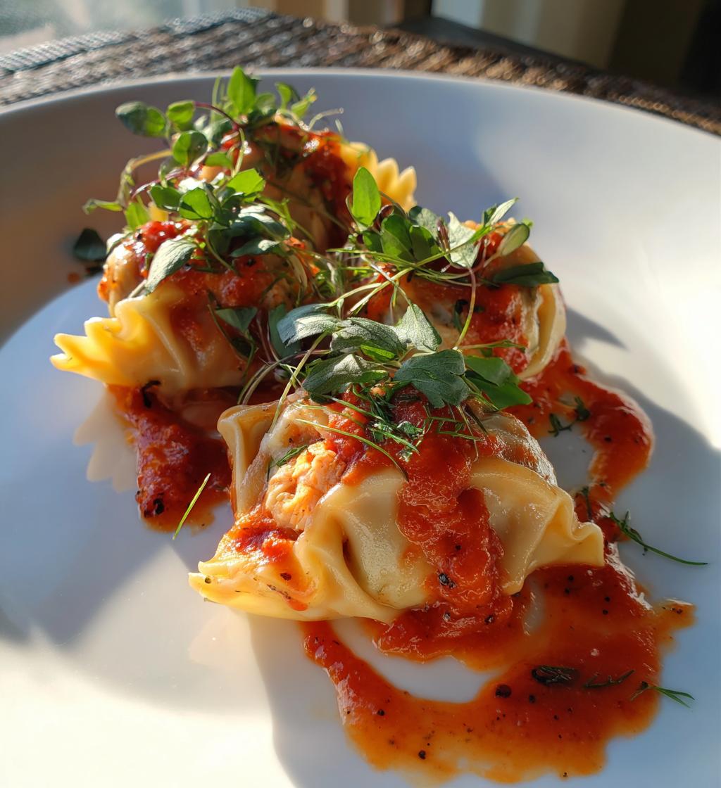 lobster ravioli appetizer