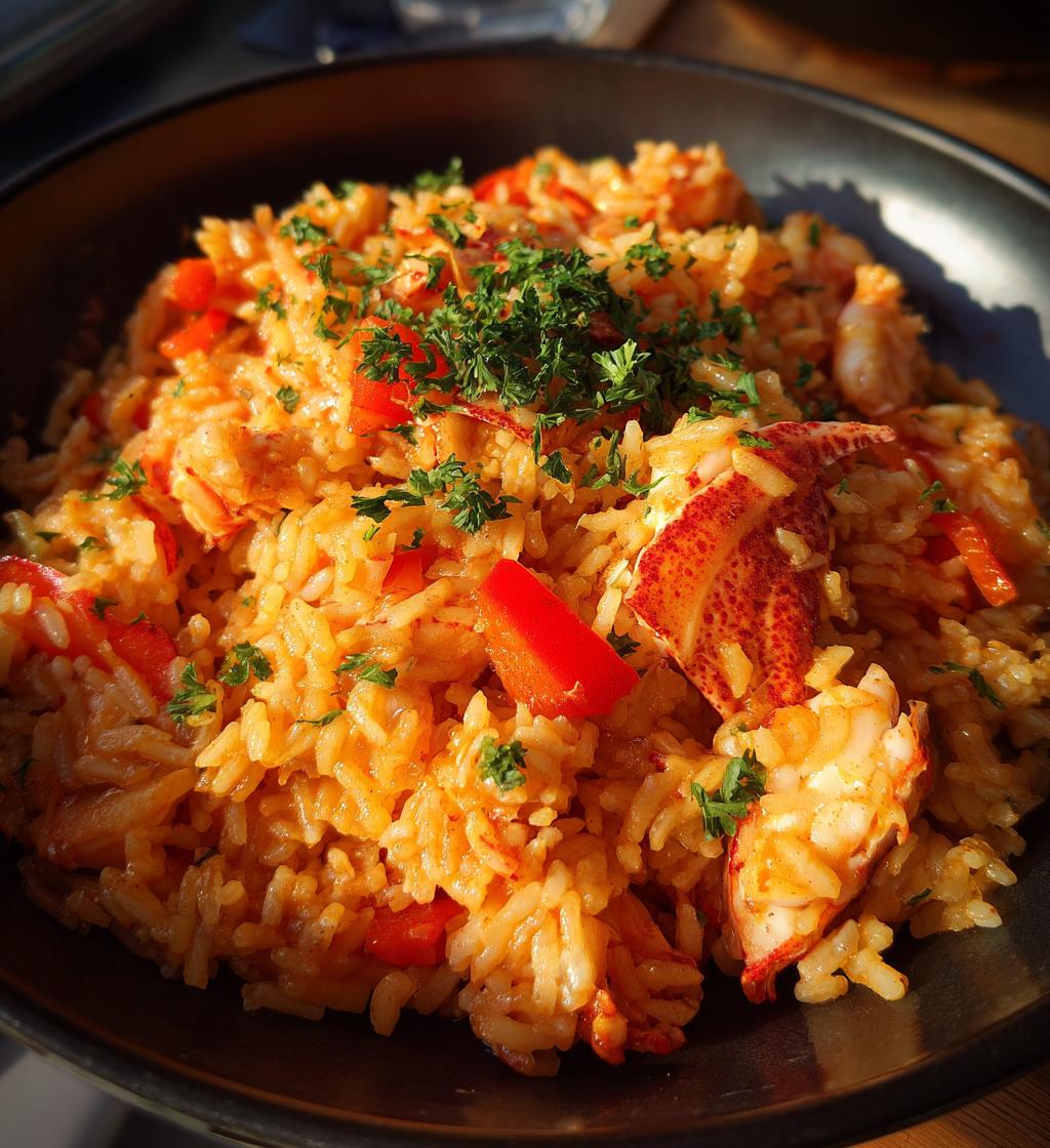 lobster rice recipes