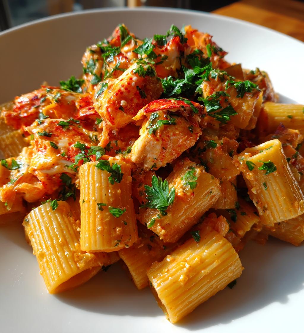 lobster rigatoni