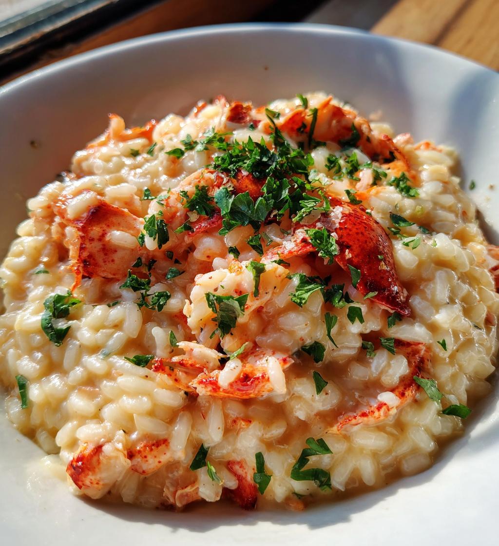 lobster risotto