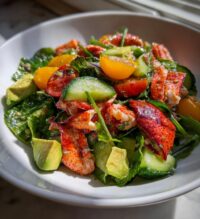 lobster salad fine dining