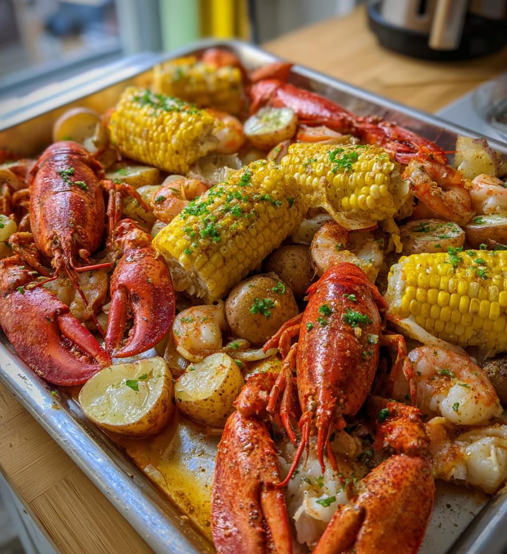 lobster seafood boil