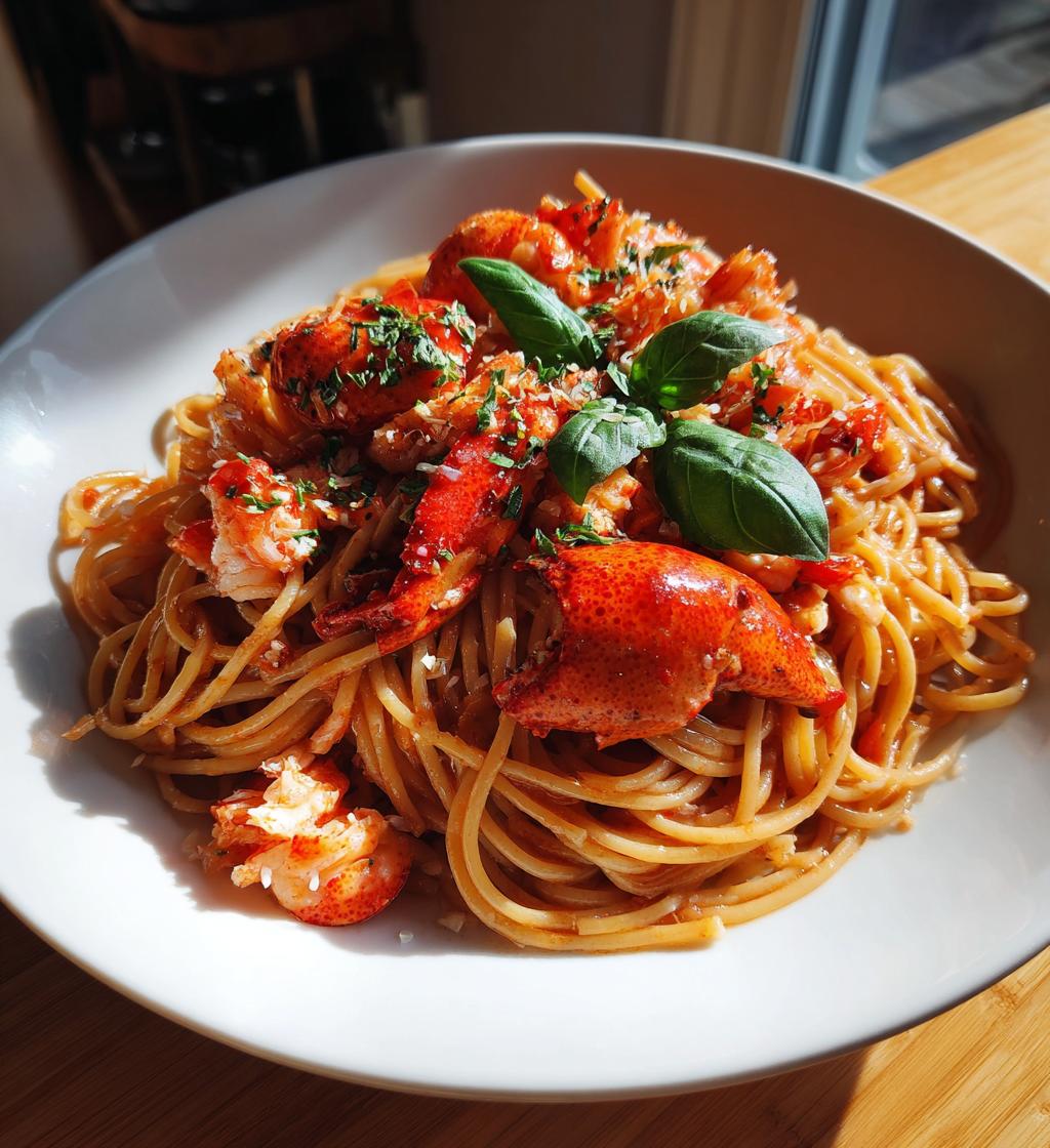 lobster spaghetti