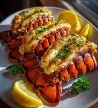 lobster tail presentation