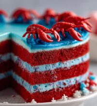 lobster themed cake