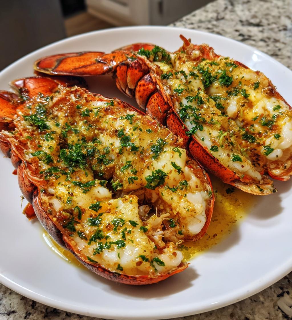 lobster with garlic butter