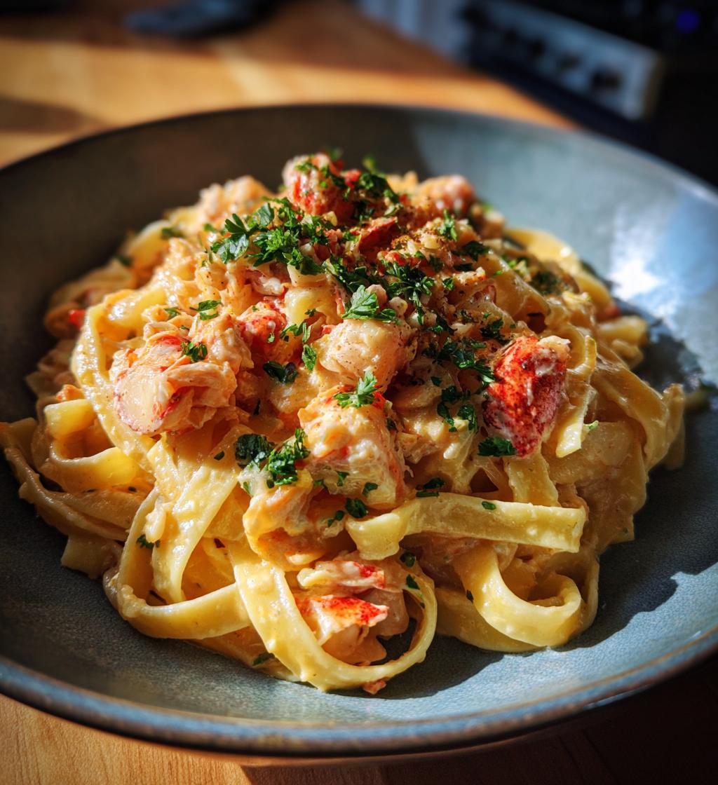 lobster with pasta