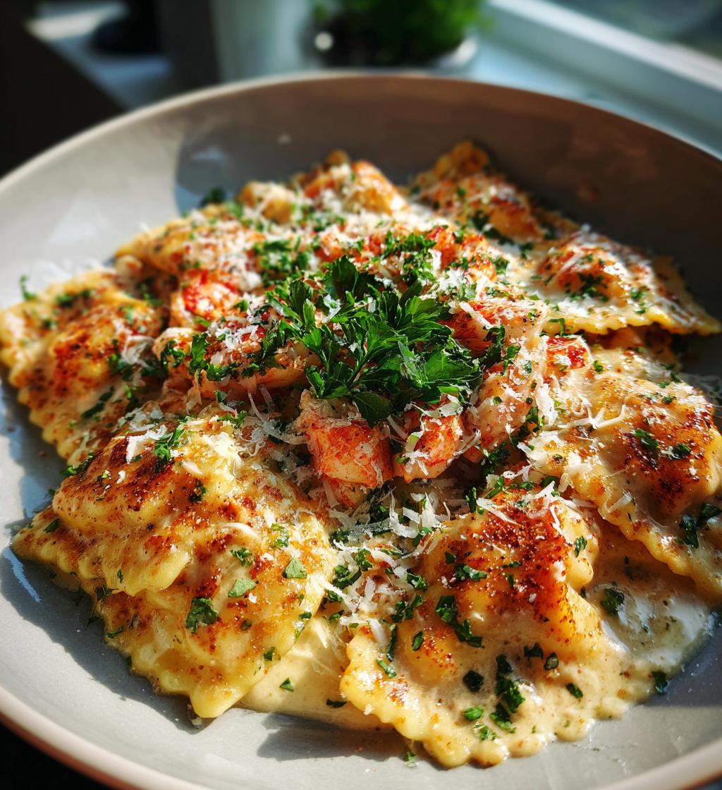 maine lobster ravioli sauce