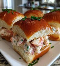 mini brioche lobster rolls