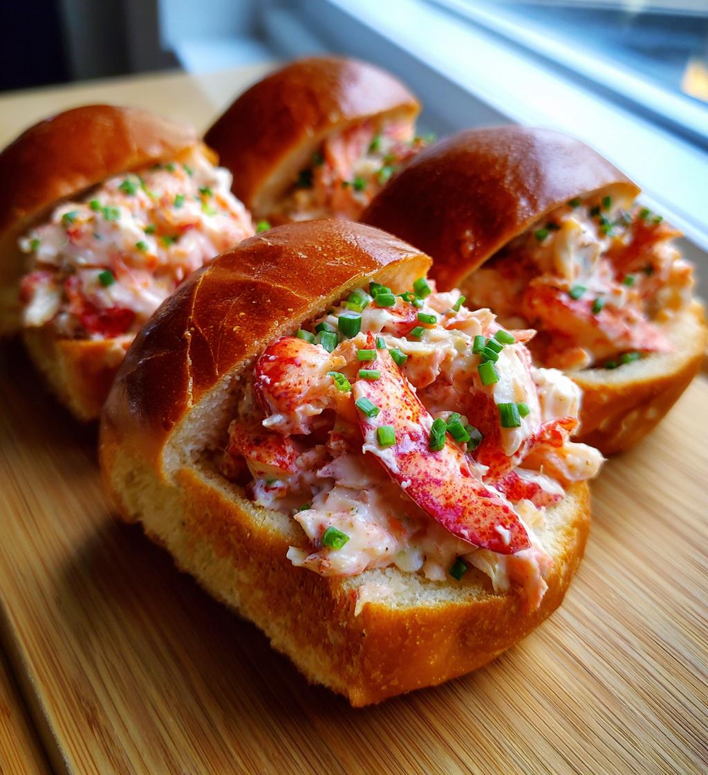 mini lobster roll sliders