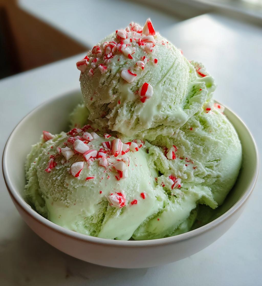 ninja creami peppermint ice cream
