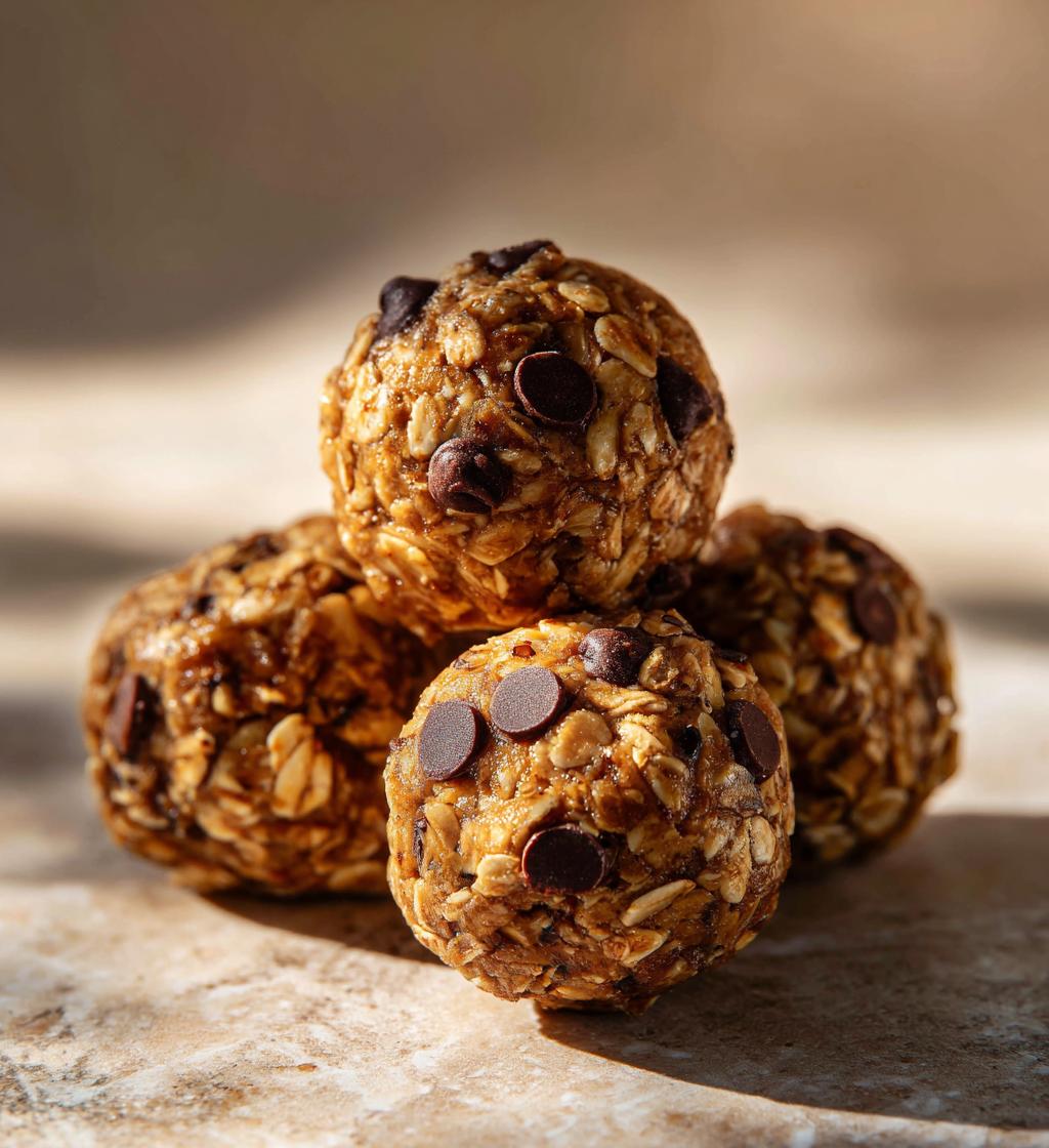 oatmeal peanut butter protein balls