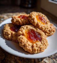 oatmeal thumbprint cookies