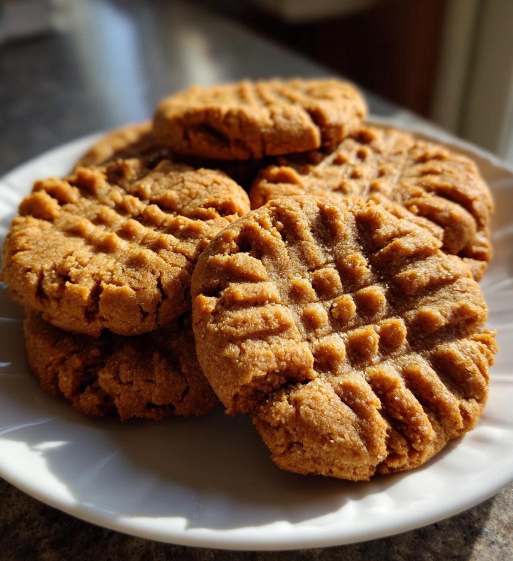 old fashioned peanut butter cookies