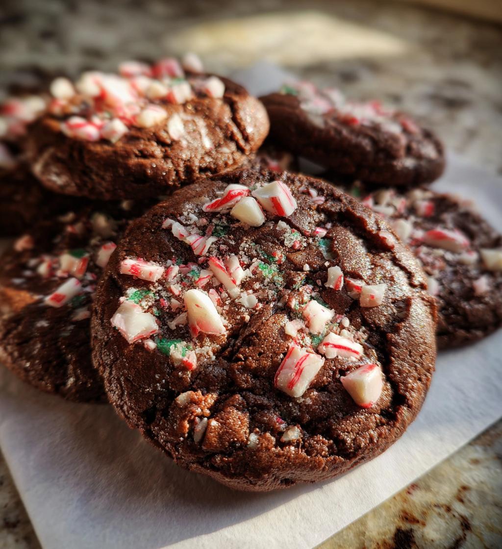 oreo peppermint crunch cookies