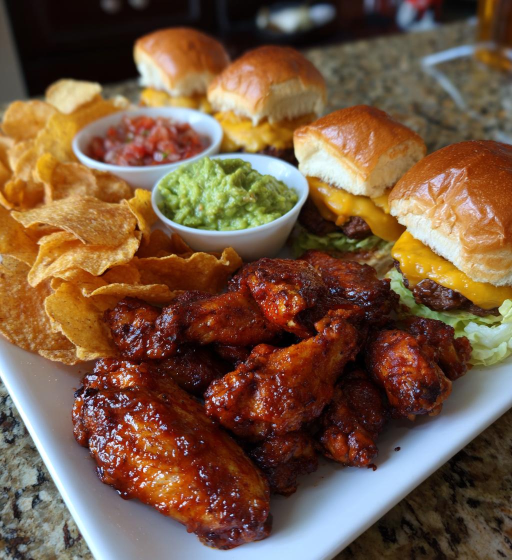 party food football
