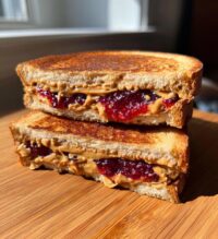 peanut butter and jelly sandwich