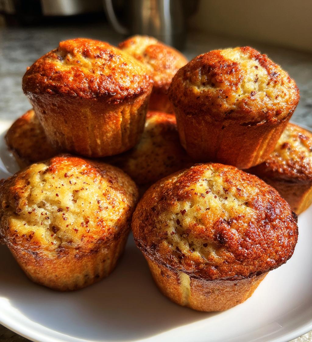 peanut butter banana muffins
