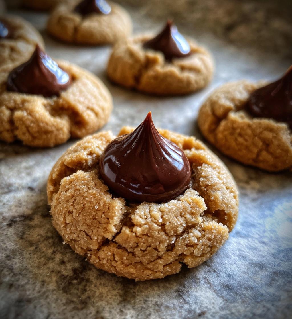 peanut butter blossoms