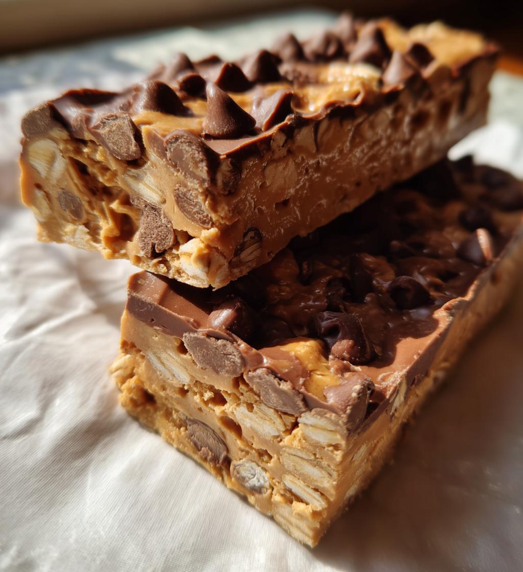 peanut butter chocolate bars