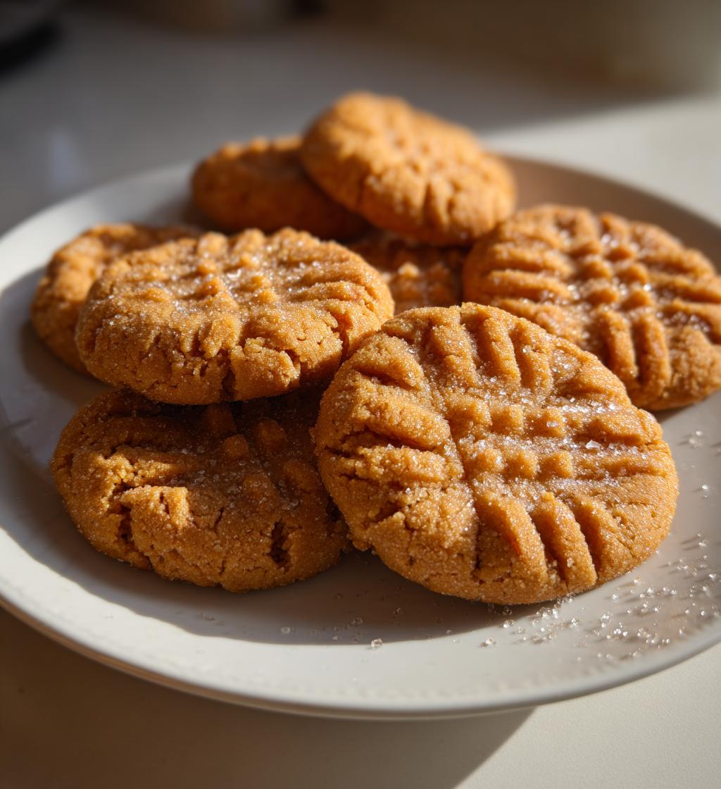 peanut butter cookies 3 ingredient
