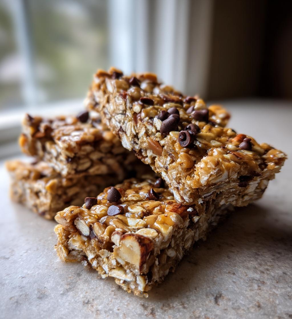peanut butter granola bars