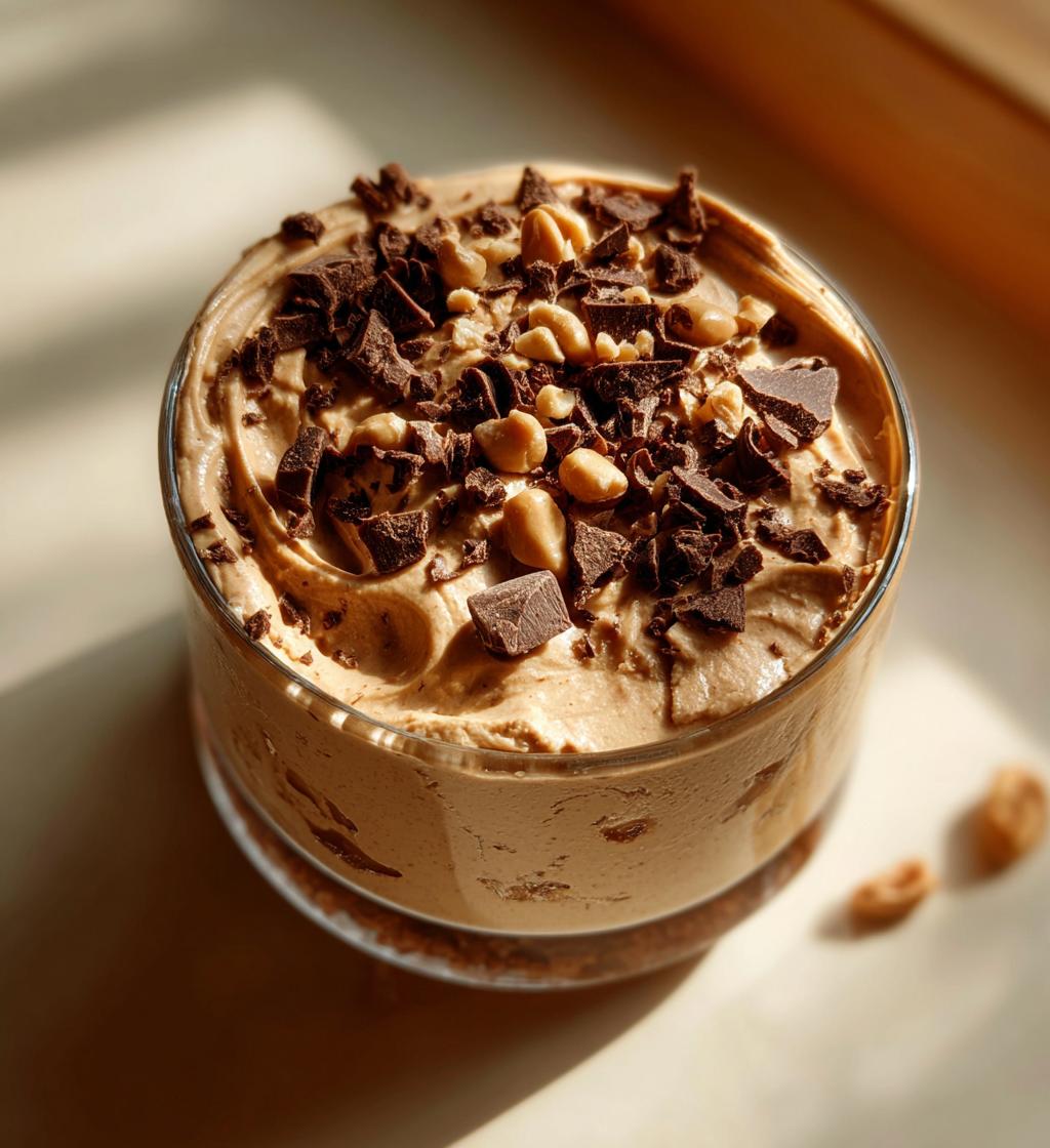 peanut butter mousse