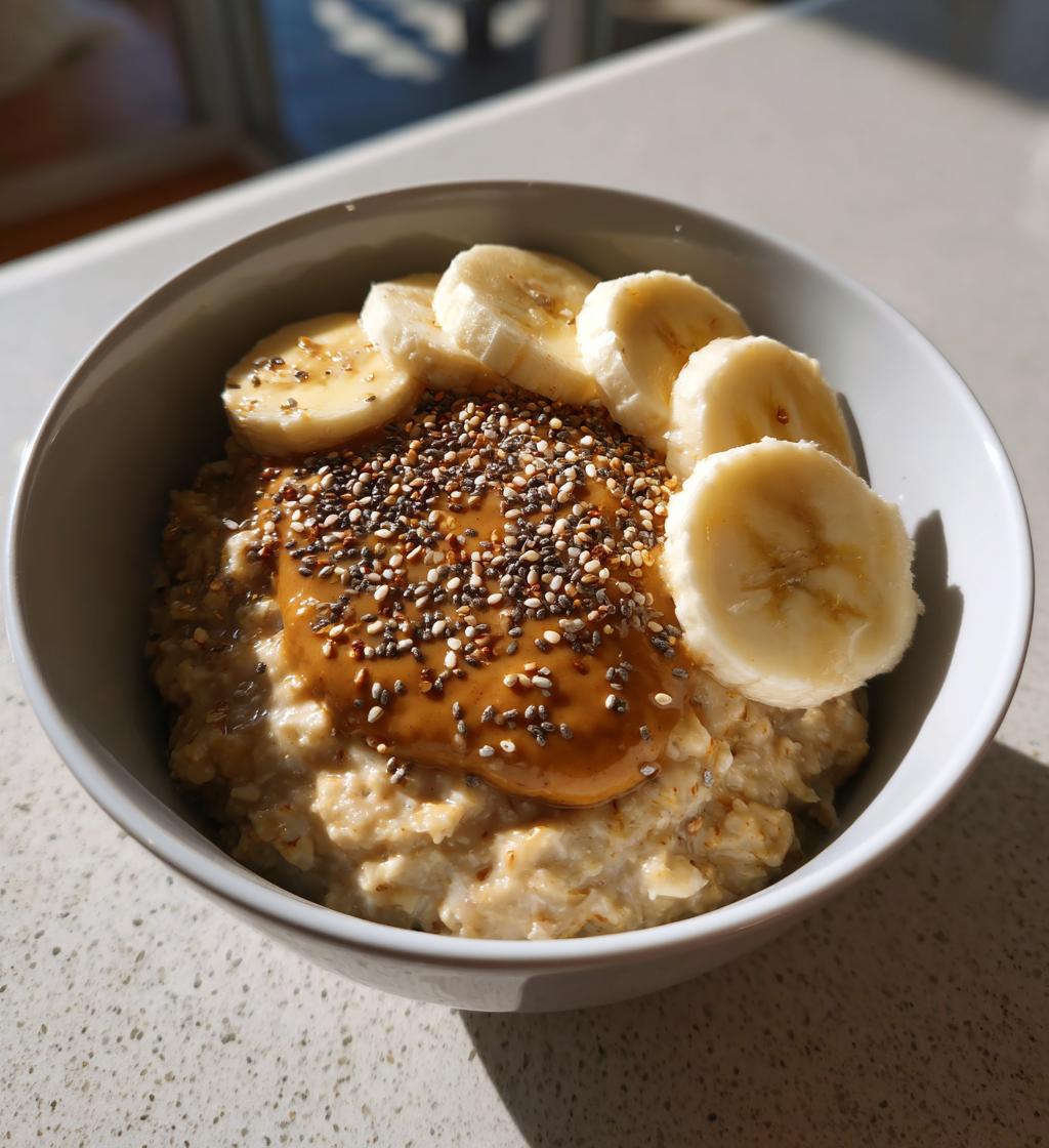 peanut butter overnight oats