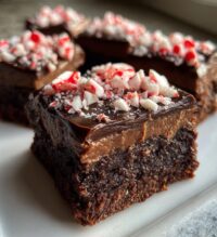 peppermint brownie