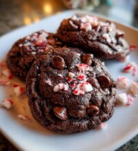 peppermint chocolate cookies