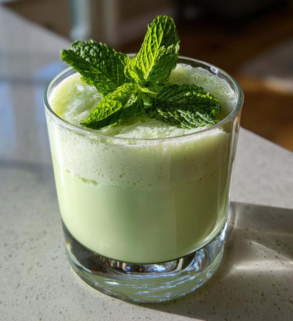peppermint cocktail