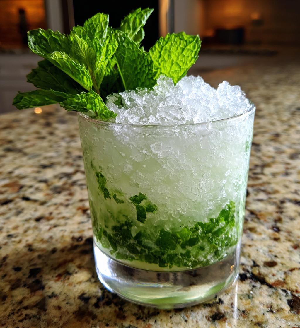 peppermint cocktails