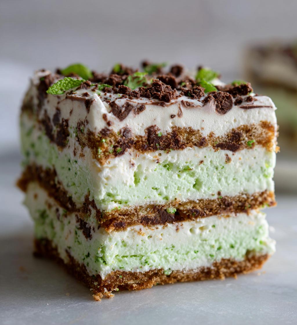 peppermint crisp cake