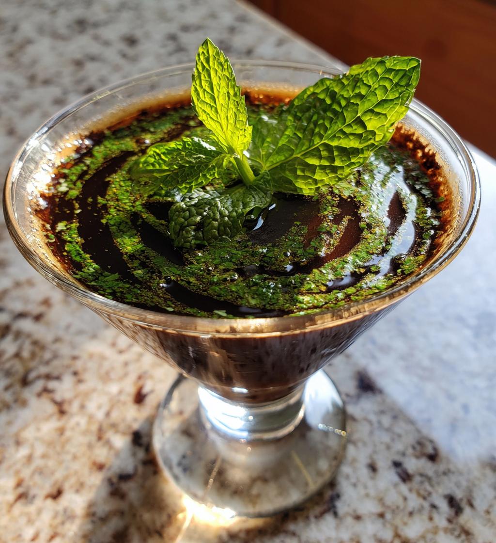 peppermint espresso martini