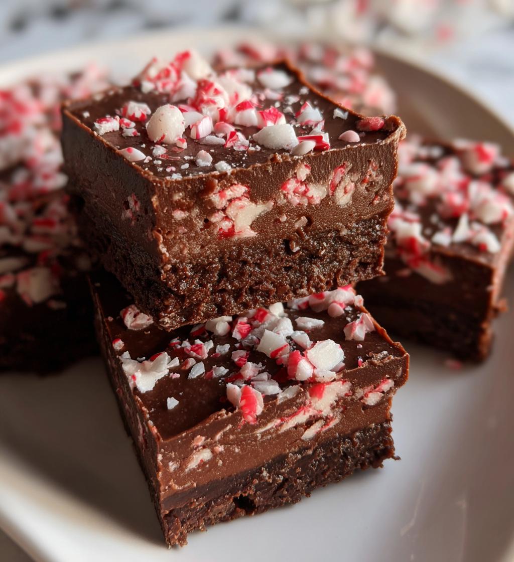 peppermint fudge