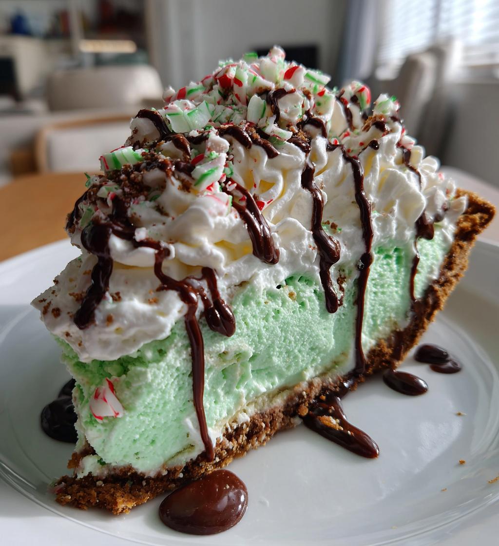 peppermint ice cream pie