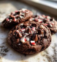 peppermint mocha cookies