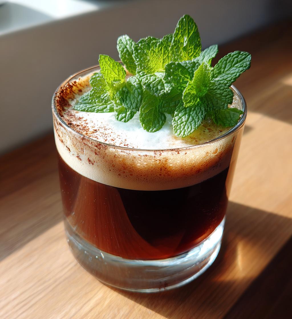 peppermint mocha espresso martini